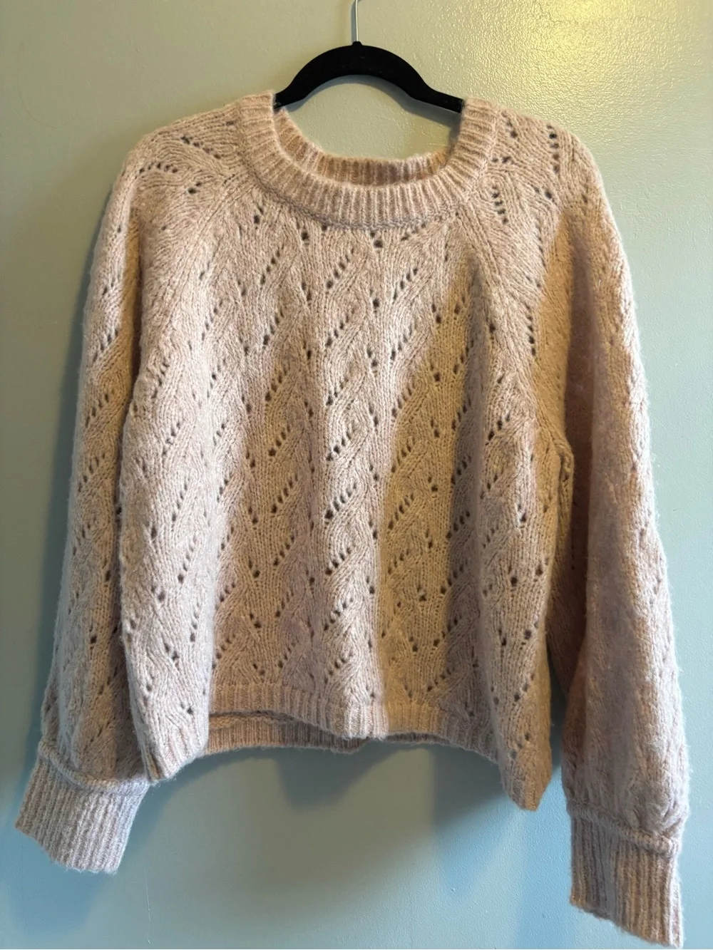 🆕 J.Crew Women’s Pink Sweater, XL